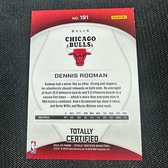 Pippen & Rodman 90's Bulls 8 card lot - Picture 11 of 13